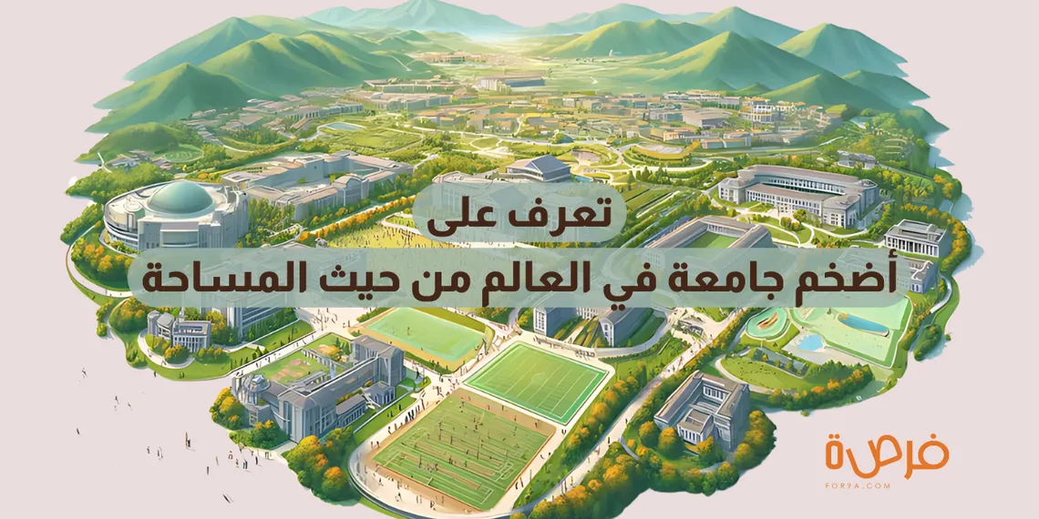 ما هي أضخم جامعة في العالم من حيث المساحة؟