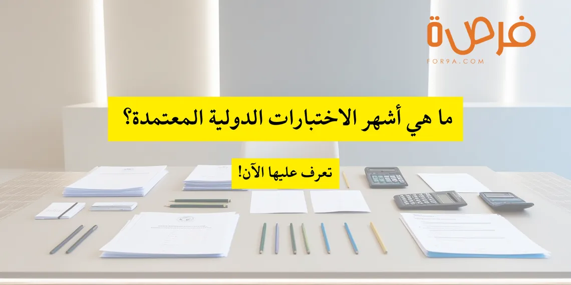 تعرف على أشهر الاختبارات الدولية المعترف بها وأنواعها!
