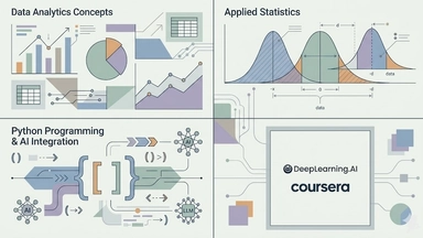 Online Professional Certificate Course in Data Analytics by DeepLearning.AI