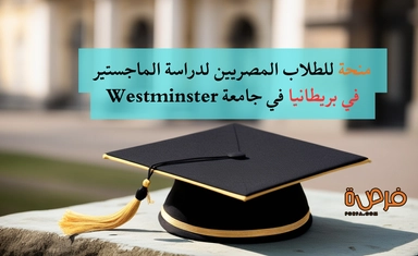 University of Westminster GREAT Scholarship for Egyptian Students January 2025