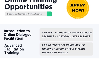 Facilitation Training and Workshops Opportunities from Soliya