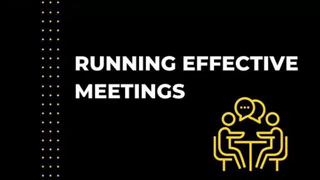 Online Course on Pluralsight Entitled: How to Run Effective Meetings