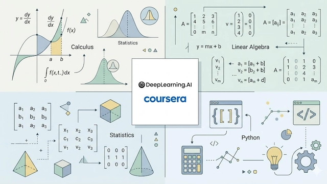 Online Specialization Course in Mathematics for Machine Learning with Practical Python Applications