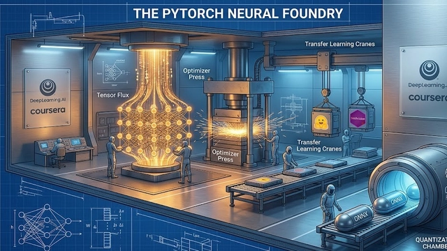 دورة شهادة احترافية عبر الإنترنت في PyTorch لبناء أنظمة ذكاء اصطناعي