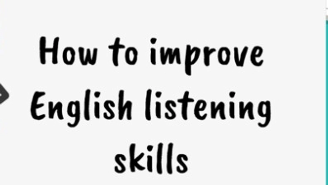 Online Course: Improving Listening Skills