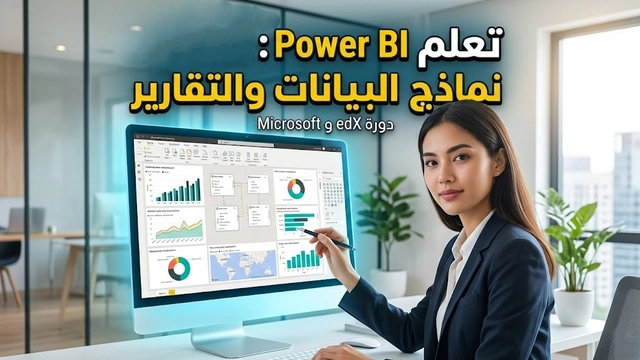 دورة عبر الإنترنت في نمذجة البيانات وإعداد التقارير مع مايكروسوفت Power BI
