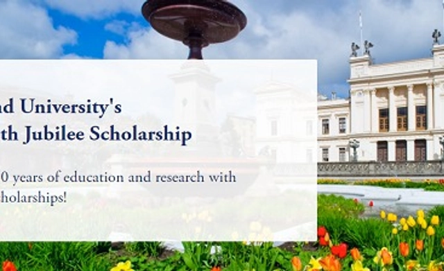 Master’s Scholarship at Lund University in Sweden