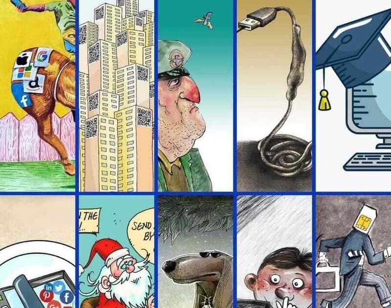 Cartoon Competition and Prizes up to 1,000 euros from Raed Cartoon