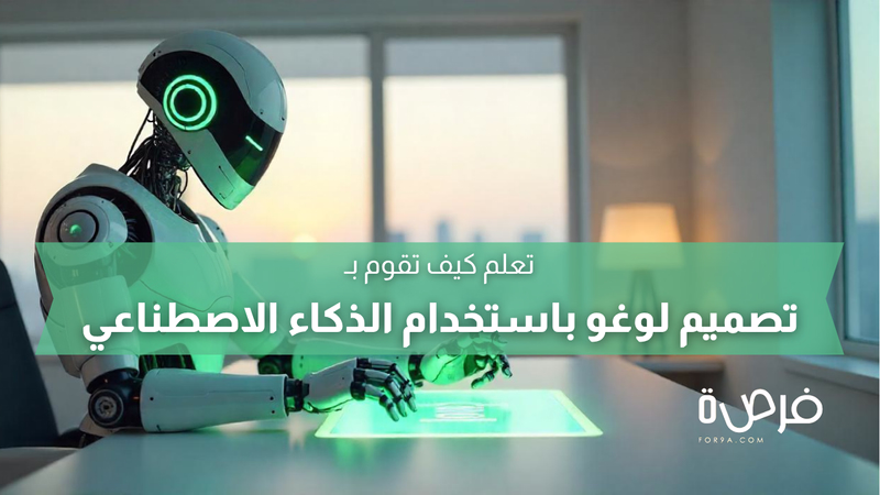 تصميم لوغو باستخدام الذكاء الاصطناعي